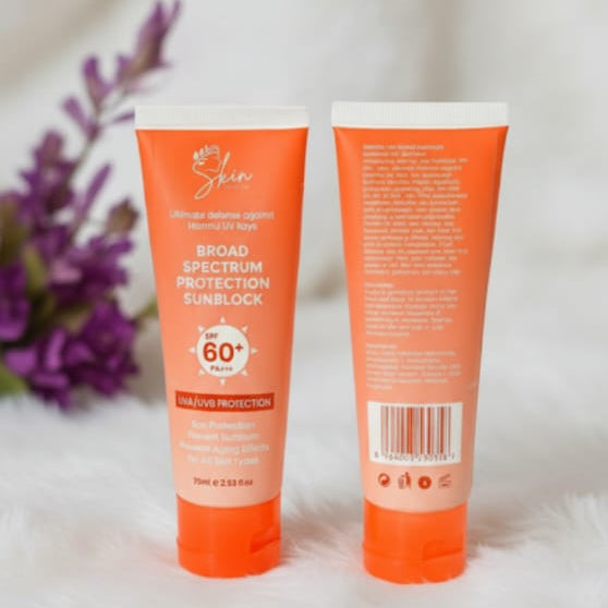 Broad spectrum protection sunblock